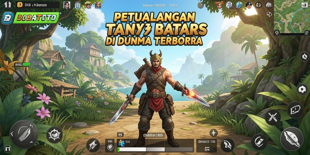 Gameplay seru dalam dunia terbuka BOBATOTO yang penuh petualangan.