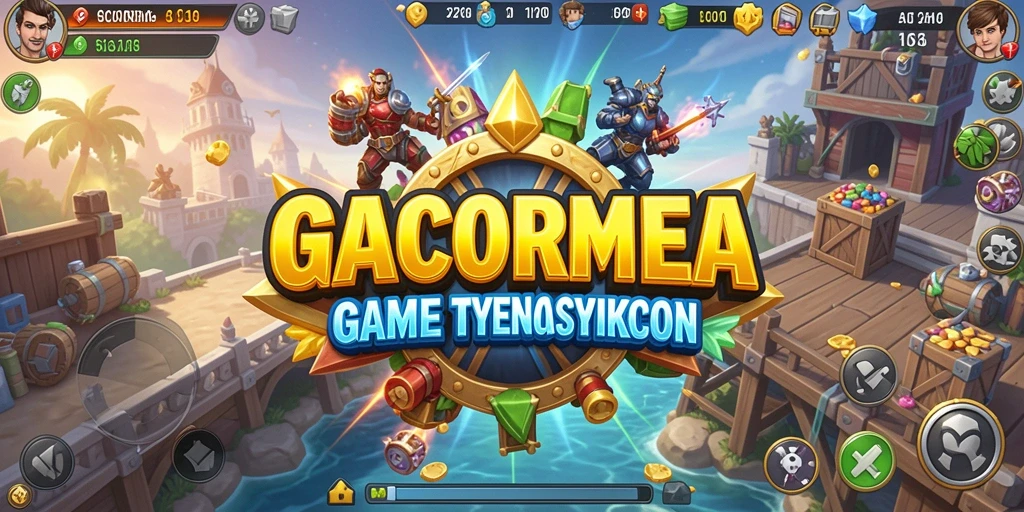 Tampilan gameplay seru GACORMEGA yang menantang dan menarik.