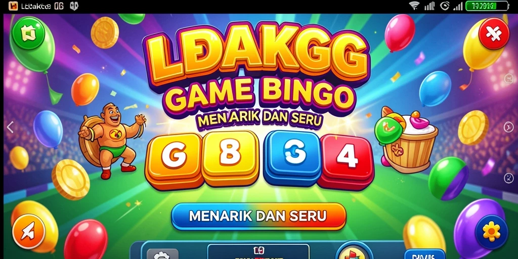 Tampilan gameplay LEDAKGG yang seru dan penuh warna.