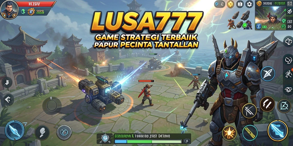 Tampilan gameplay LUSA777 yang penuh strategi dan taktik.