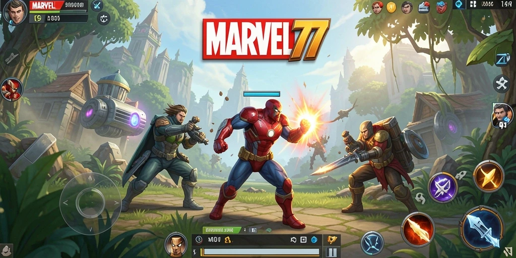 Tampilan gameplay <strong>MARVEL77</strong> yang memukau dalam dunia Open World.