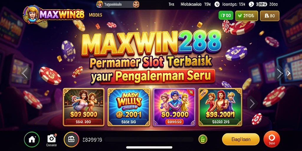 Tampilan menarik dari gameplay Slot di MAXWIN288.