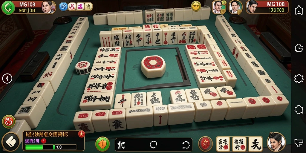 Gambar menunjukkan gameplay seru dari MG108 Mahjong.