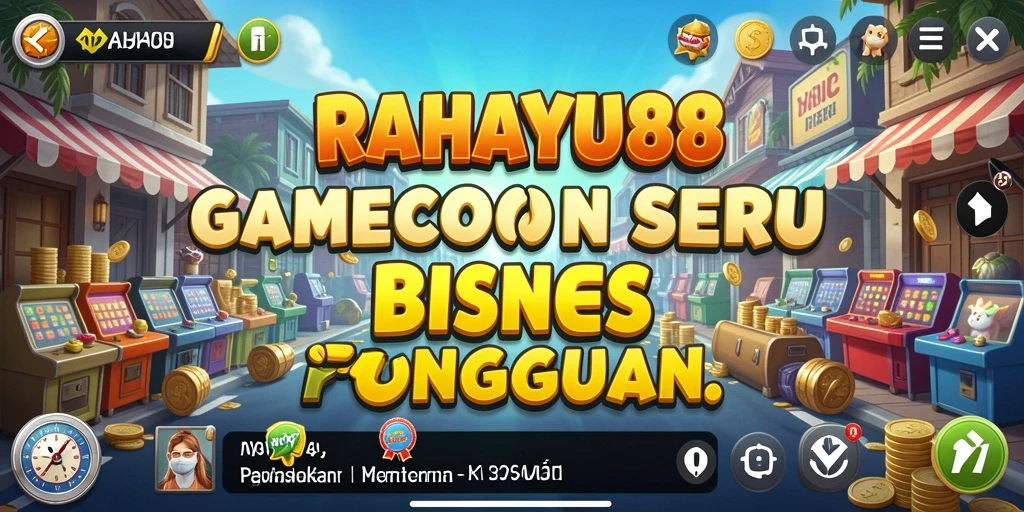 Tampilan gameplay RAHAYU88 yang menggambarkan strategi bisnis yang menarik.