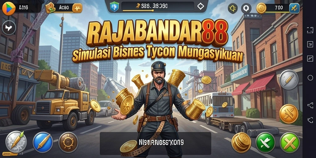 Screenshot utama RAJABANDAR88 menampilkan keseruan gameplay Tycoon.