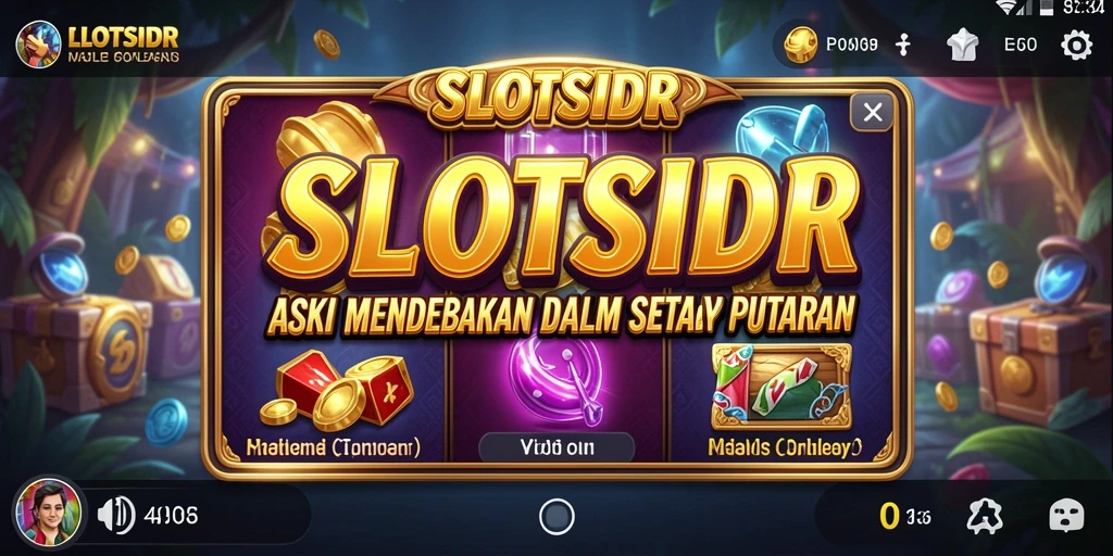 Tampilan menarik dari gameplay SLOTSIDR yang penuh aksi.